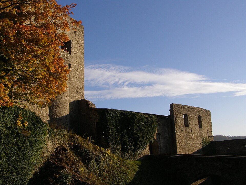 Hukvaldy Castle (Czech Republic) — photo by Daniel Baránek. licensed under Creative Commons Attribution-Share Alike 3.0 Unported (CC BY-SA 3.0)
