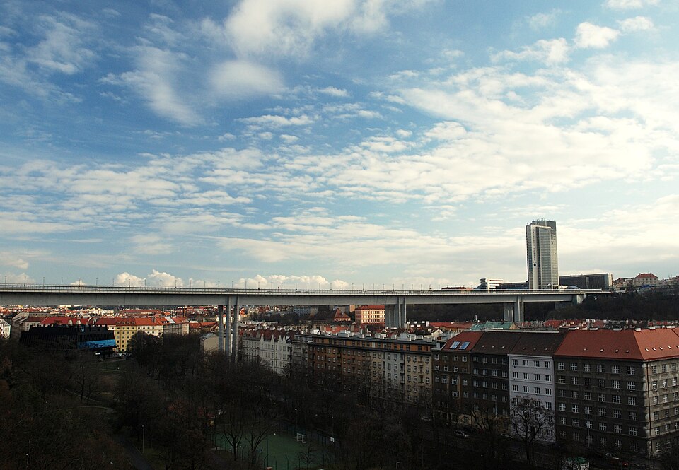 Photo: Nusle Bridge, Prague, Czech Republic Author: PastoriusLicense: Creative Commons Attribution-Share Alike 3.0 Unported (CC BY-SA 3.0) License link:  https://creativecommons.org/licenses/by-sa/3.0/