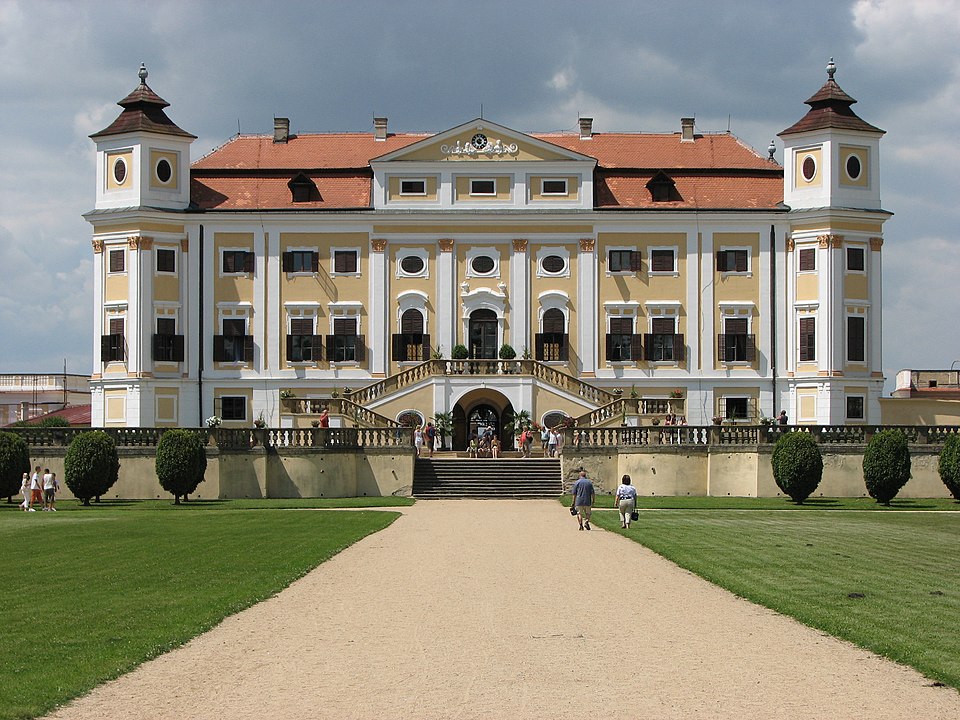 Milotice Château, Czech Republic — photo by DaBler / Wikimedia Commons / Public DomainThis image has been released into the public domain by the author and may be used without restrictions. No changes were made to the image.