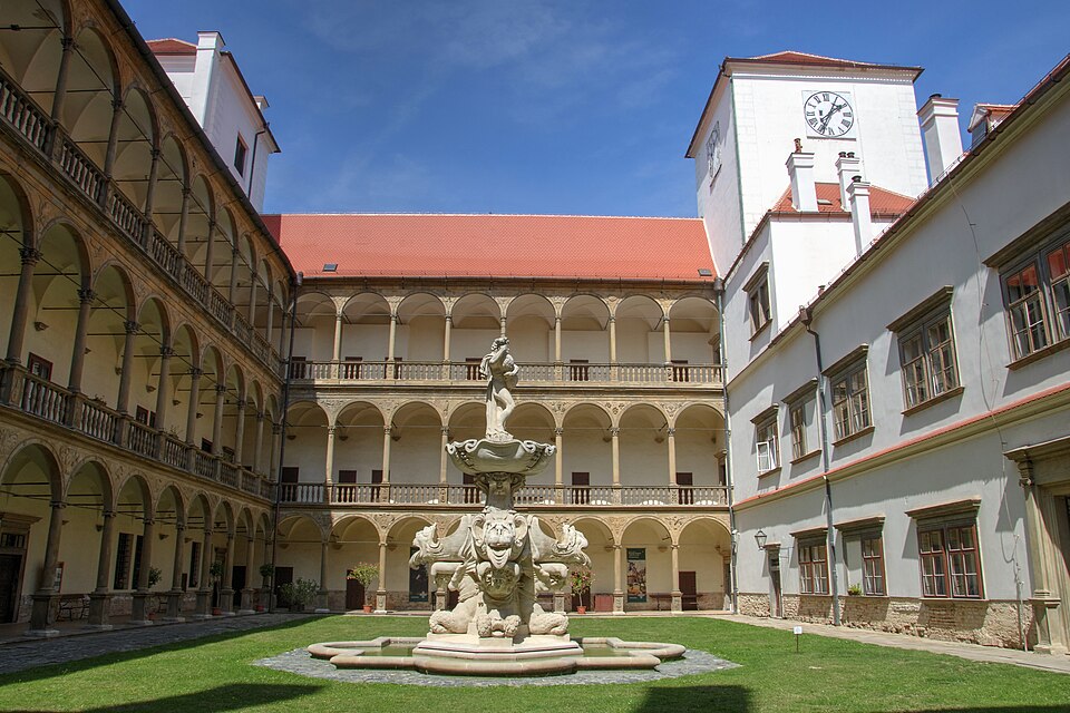 Bučovice Château, Bučovice, Czech Republic — photo by Doronenko / Wikimedia Commons / CC BY-SA 4.0Licensed under the Creative Commons Attribution-ShareAlike 4.0 International license (CC BY-SA 4.0). No changes were made to the image.