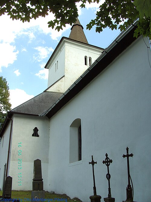 Photo: Otto Attenberger / Wikimedia Commons / CC BY-SA 4.0 Source: Wikimedia Commons – St. Maurenzen (Mouřenec)